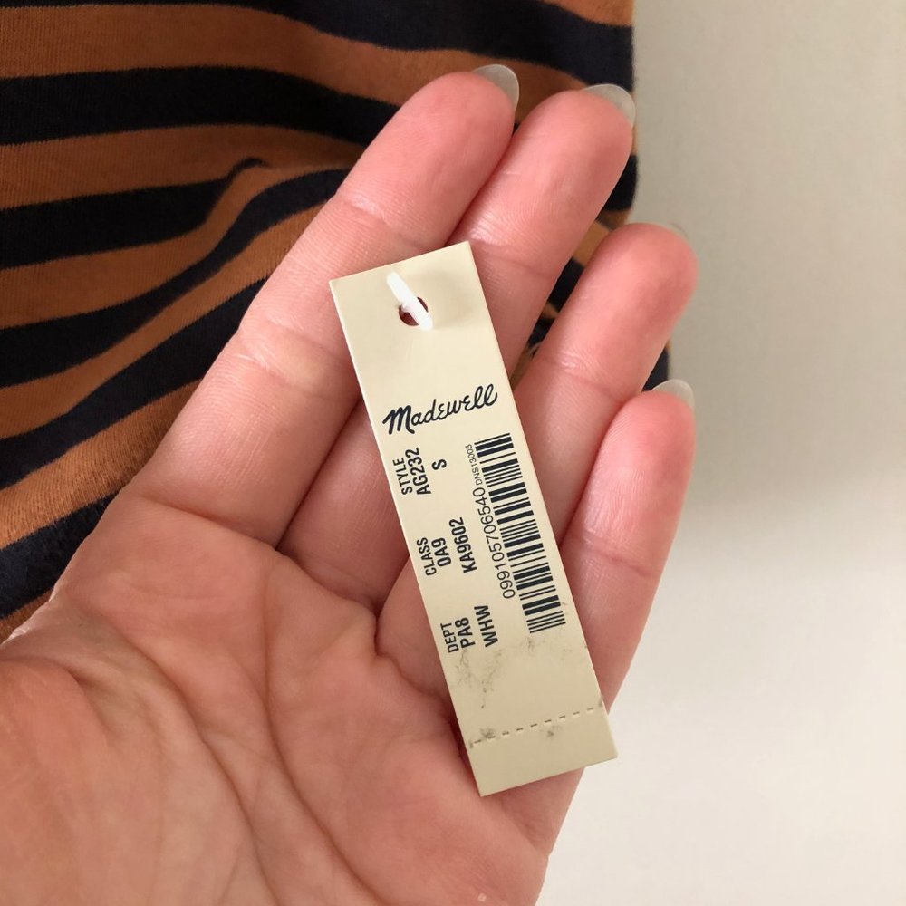 Madewell Striped Tee - Picture 4 of 6